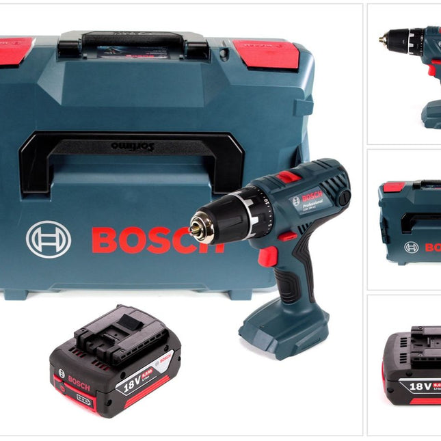 Bosch Professional GSR 18V-21 Akku Bohrschrauber 18V 55Nm + 1x Akku 6,0Ah + L-Boxx - ohne Ladegerät - Toolbrothers