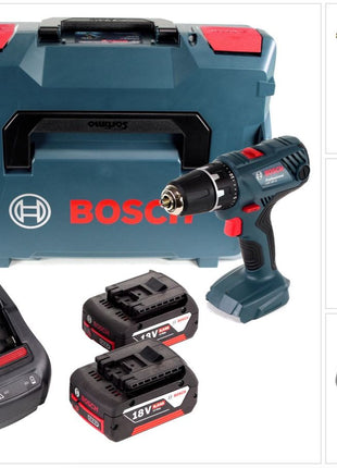 Bosch Professional GSR 18V-21 Akku Bohrschrauber 18V 55Nm + 2x Akku 6,0Ah + Ladegerät + L-Boxx - Toolbrothers