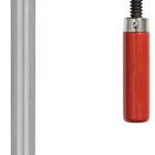 Temperguss-Schraubzwinge ( 4000831292 ) Spannweite 400 mm Ausladung 120 mm 30 x 8 mm