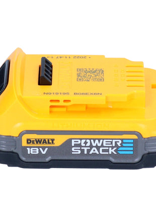 DeWalt DCM 849 N Polisseuse excentrique sans fil 18 V 180 mm Brushless + 1x batterie Powerstack 1,7 Ah - sans chargeur