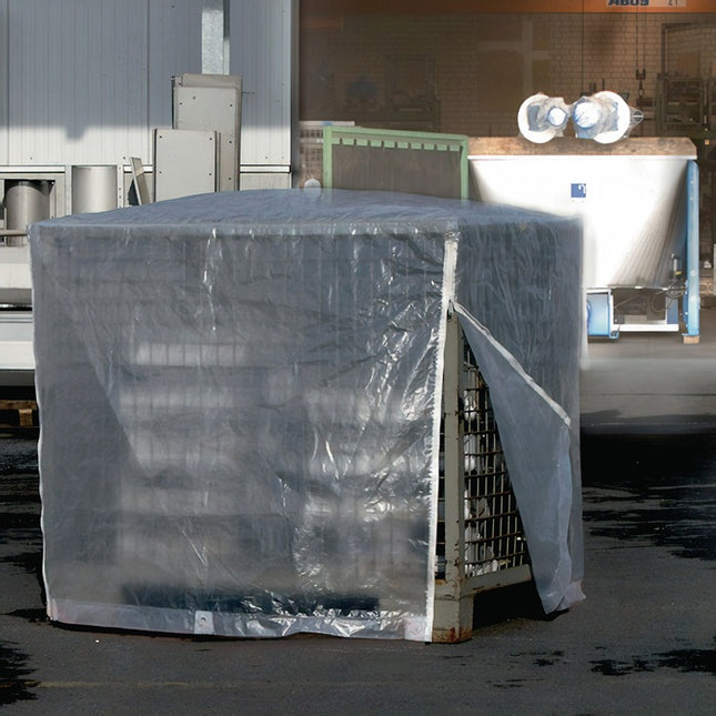 Cubierta de caja de malla ( 4000819079 ) ancho 850 x largo 1250 mm con cierre de cremallera