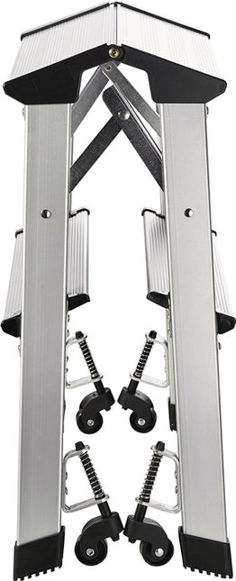 Peldaños plegables ( 9000460135 ) Peldaños incl. plataforma 2 aluminio móvil