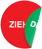 Autocollant de porte ( 3000277039 ) Ø 50 mmLxB Film autocollant