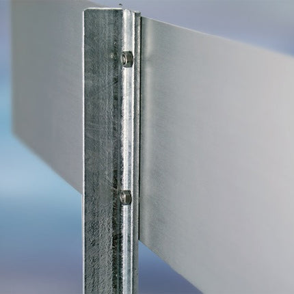 Steel stand ( 3000277691 ) with base plate for car park signage