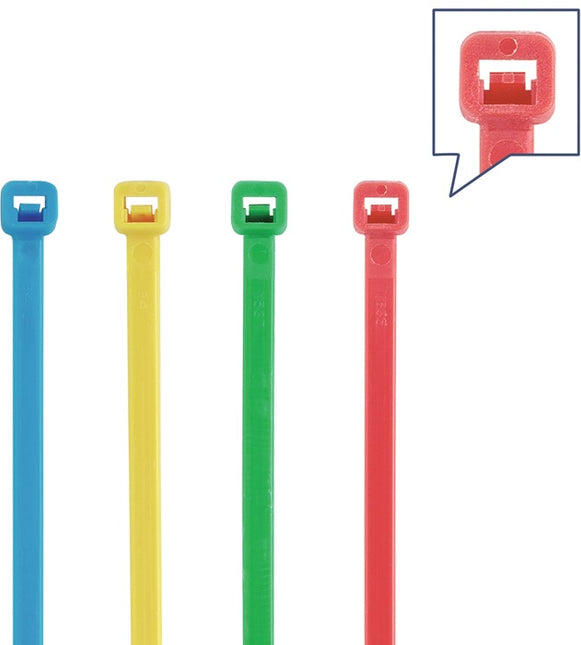 Cable tie set ( 4000900787 ) 400-piece multicoloured