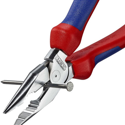 Alicates combinados de punta de aguja Knipex ( 8002875245 ) longitud 185 mm cromado