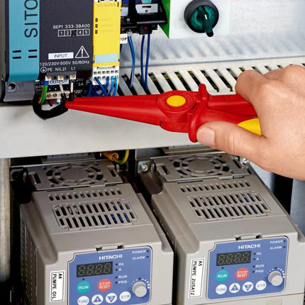 Knipex needle nose pliers ( 4000795155 ) overall length 220 mm with soft plastic zone