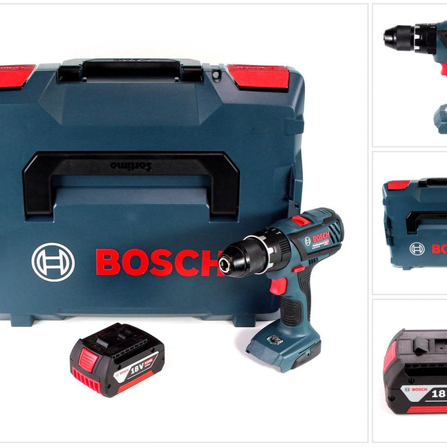 Bosch GSB 18 V-28 Professional 18 V Li-Ion Akku Schlagbohrschrauber in L-Boxx + 1 x 6,0 Ah Akku - ohne Ladegerät - Toolbrothers