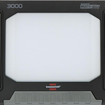 Brennenstuhl Proyector LED recargable para la construcción 3000 MA ( 8002643421 ) 30 W 3150 lm 18 V IP65