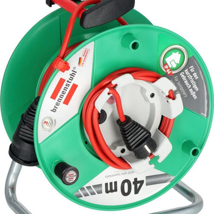 Avvolgicavo da giardino Brennenstuhl Garant G ( 8000808984 ) 38 + 2 m PVC 3 x 1,5 mm² plastica IP44