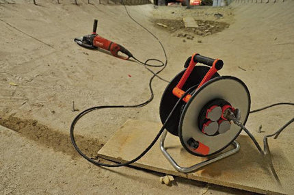 Brennenstuhl cable reel professionalLINE SteelCore ( 8000809075 ) 40 m rubber 3 x 1.5 mm² sheet steel insulated IP44