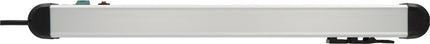 Regleta de enchufes Brennenstuhl Premium-Protect-Line ( 8001484635 ) 16 A 230 V negro/plata 3 m PVC 1,5 mm²