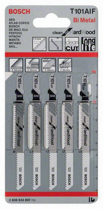 Bosch jigsaw blade T 101 AIF ( 4000837568 ) total length 100 mm BIM