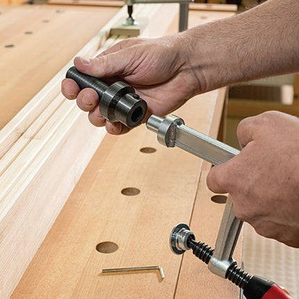 Adaptador de banco de trabajo Bessey ( 8000350691 ) para taladro Ø 16 mm apto para 30 mm