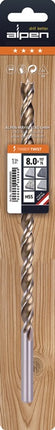 Trapano Alpen TIMBER TWIST ( 4000863293 ) Ø 8 mm lunghezza totale 250 mm