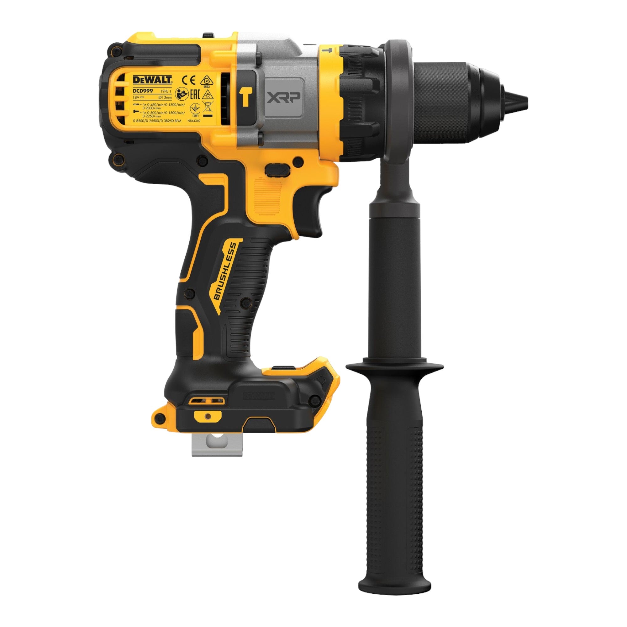 DeWalt DCD 999 H2 Akku Schlagbohrschrauber 18 V 95 Nm Brushless 2x Powerstack Akku 5 0 Ah Ladegeraet 4 - toolbrothers