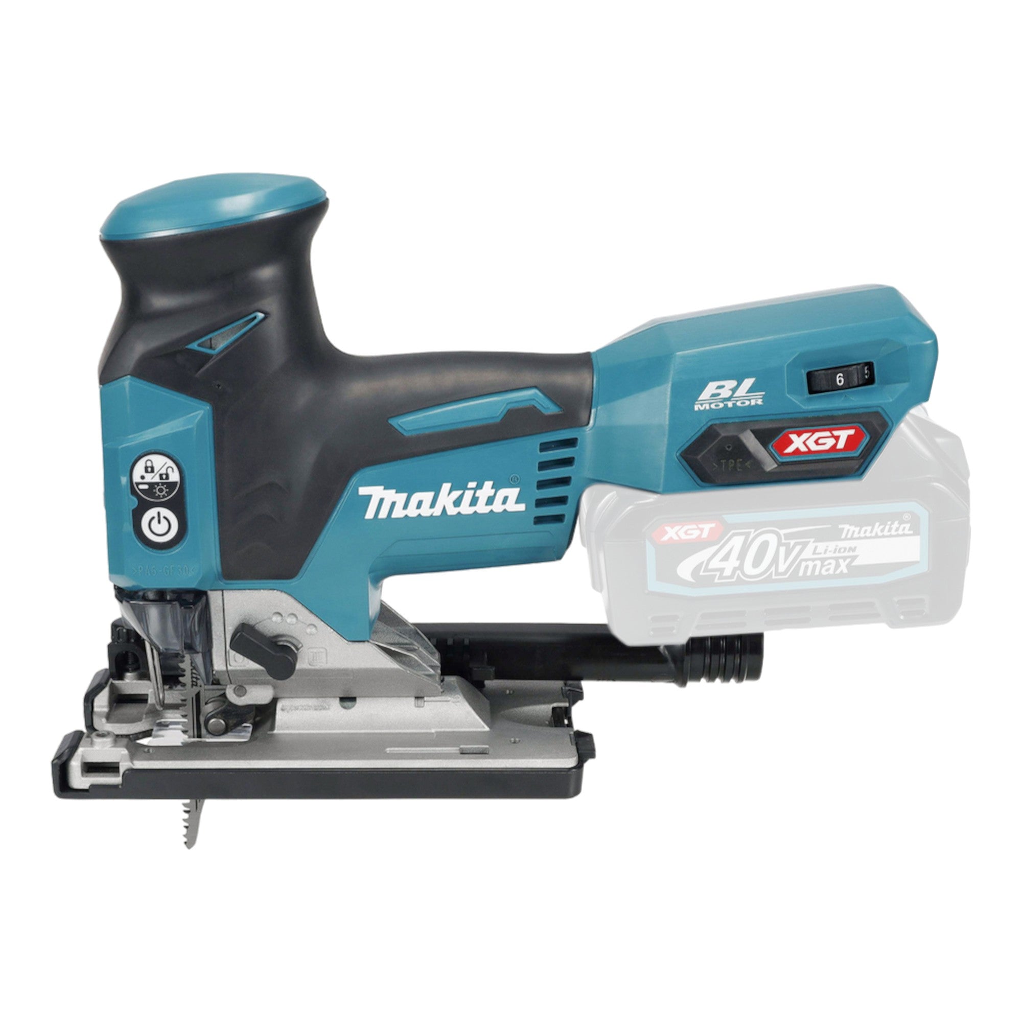 Makita JV 001 GM101 Akku Stichsaege 40 V max 135 mm Brushless 1x Akku 4 0 Ah Makpac ohne Ladegeraet 1 - toolbrothers