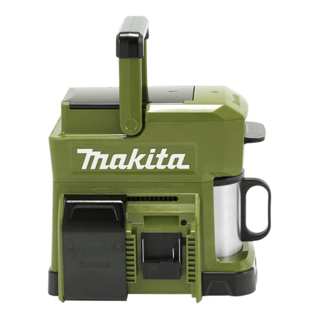 Makita DCM 501 ZO Cordless Coffee Maker 12 V max / 18 V Olive - Outdoor Adventure Edition Solo - without battery, without charger