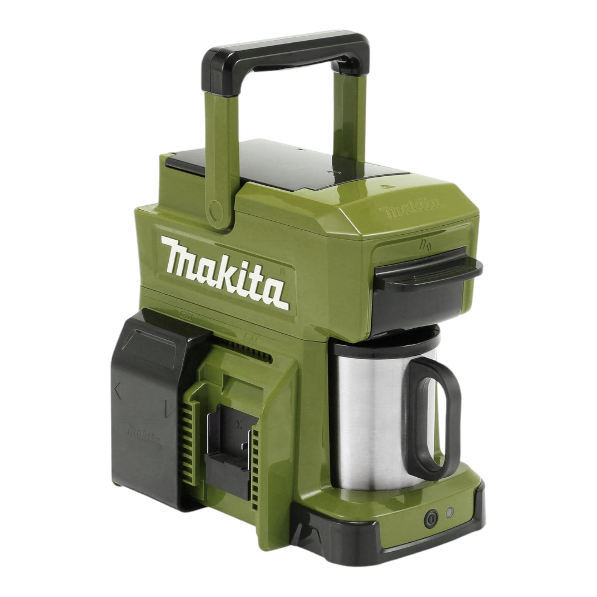 Makita DCM 501 ZO Akku Kaffeemaschine 12 V max 18 V Olive Outdoor Adventure Edition Solo ohne Akku ohne Ladegeraet 0 - toolbrothers