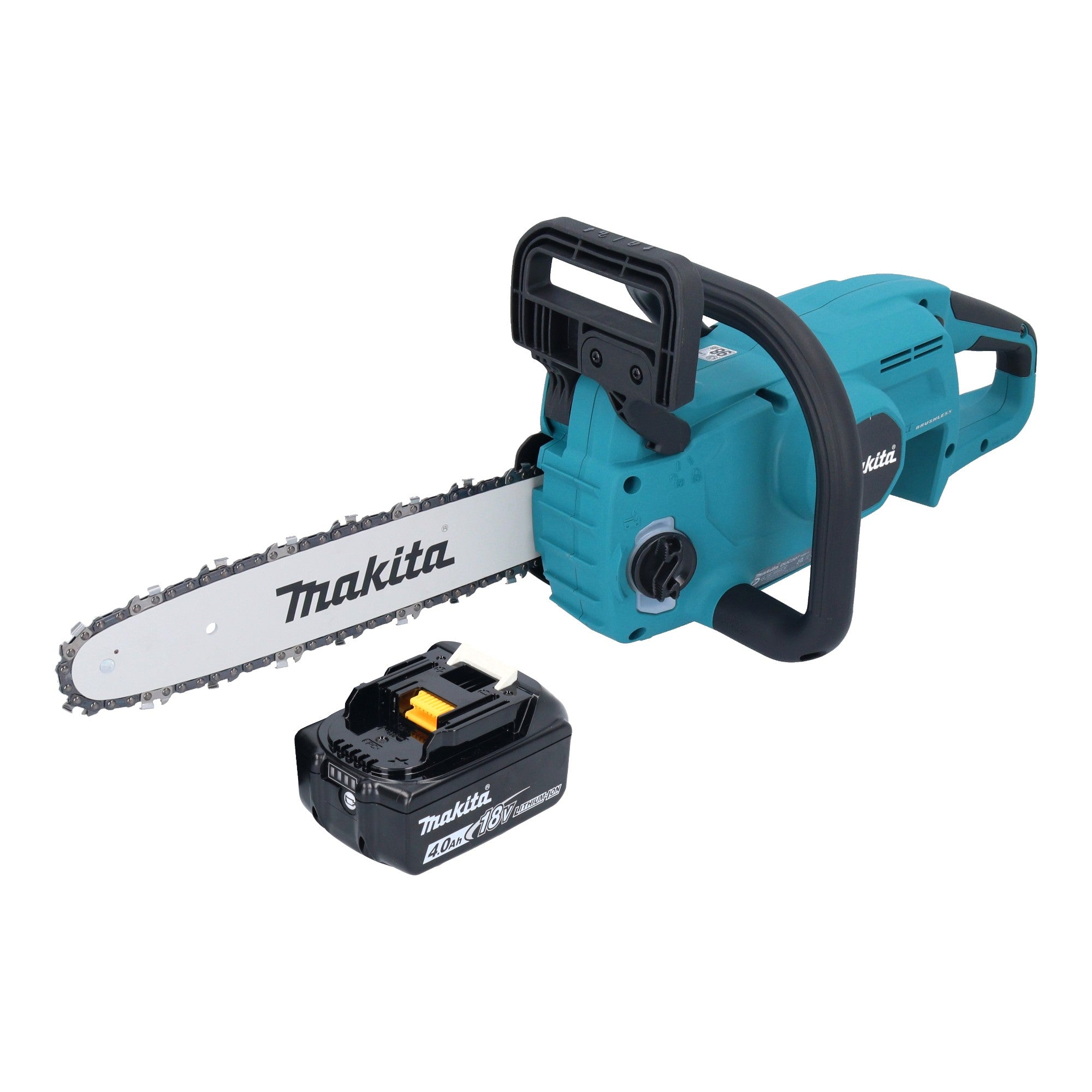 Makita DUC 307 MX3 Akku Kettensaege 18 V 30 cm Brushless 1x Akku 4 0 Ah ohne Ladegeraet 0 - toolbrothers