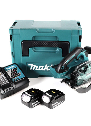 Makita DCS 553 RMJ Akku Metallhandkreissäge 18V 150 mm Brushless + 2x Akku 4,0Ah + Ladegerät + Makpac - Toolbrothers