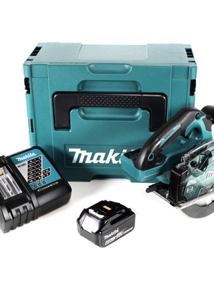 Makita DCS 553 RG1J Akku Metallhandkreissäge 18V 150 mm Brushless + 1x Akku 6,0Ah + Ladegerät + Makpac - Toolbrothers