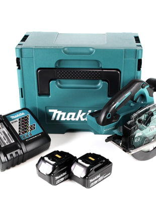 Makita DCS 553 RGJ Akku Metallhandkreissäge 18V 150 mm Brushless + 2x Akku 6,0Ah + Ladegerät + Makpac - Toolbrothers