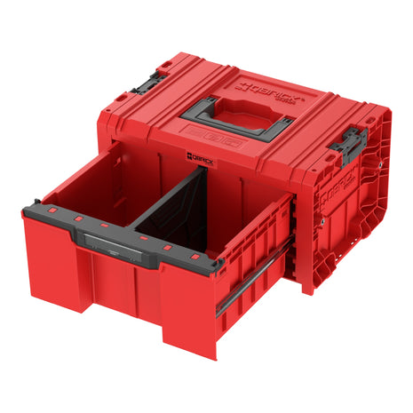 Qbrick System PRO Drawer 1 Toolbox 2.0 Basic RED Ultra HD Custom skrzynka narzędziowa 450 x 310 x 244 mm 12 l