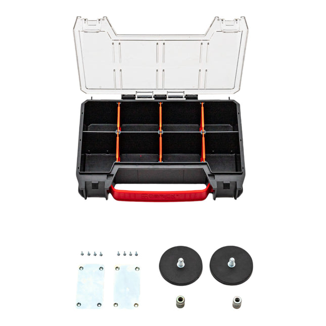 Qbrick System Custom Magnetic Set Adaptateur magnétique pour valises ONE 2.0 / PRO 2.0 / PRIME pour fixation magnétique des outils