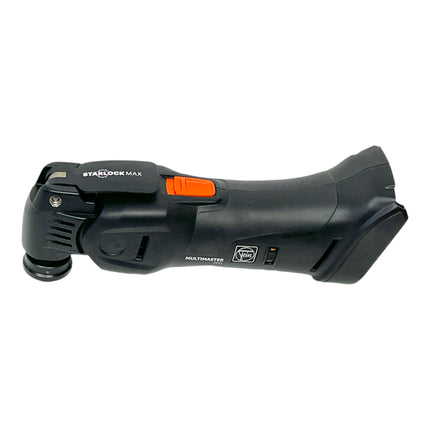 Fein Multimaster AMM 700 MAX AS herramienta multifunción sin cable 18 V Starlock Max Black Edition + batería 4,0 Ah + 33 pzs. accesorios + L-Boxx - sin cargador