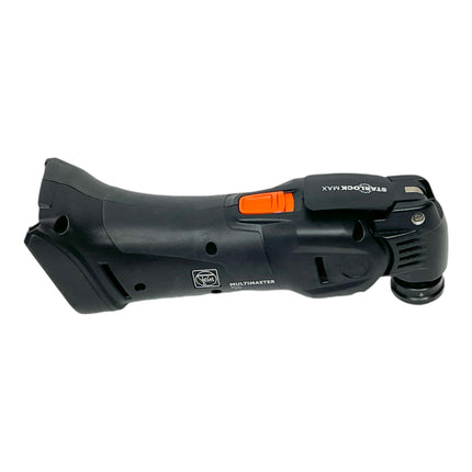 Fein Multimaster AMM 700 MAX AS herramienta multifunción sin cable 18 V Starlock Max Black Edition + batería 4,0 Ah + 33 pzs. accesorios + L-Boxx - sin cargador