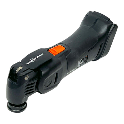 Fein Multimaster AMM 700 MAX AS herramienta multifunción sin cable 18 V Starlock Max Black Edition + batería recargable 4,0 Ah + cargador + 33 accesorios + L-Boxx