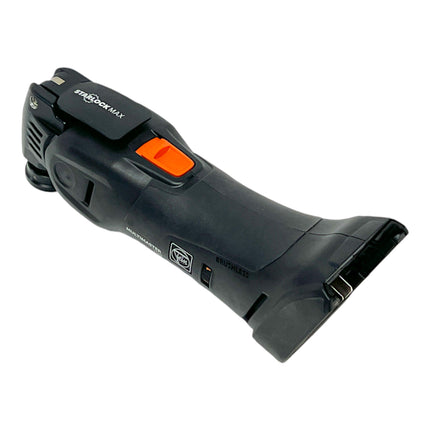 Fein Multimaster AMM 700 MAX AS herramienta multifunción sin cable 18 V Starlock Max Black Edition + batería recargable 4,0 Ah + cargador + 33 accesorios + L-Boxx