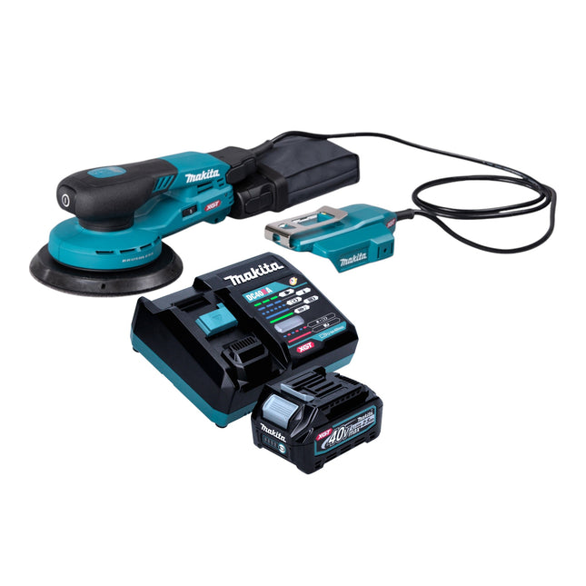 Makita BO 004 CGD101 Akku Exzenterschleifer 40 V max 150 mm 3 0 mm Hub Brushless 1x Akku 2 5 Ah Ladegeraet 0 - toolbrothers