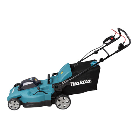 Makita DLM 538 T2 Tondeuse à gazon sans fil 36 V ( 2x 18 V ) 530 mm + 2x batterie 5,0 Ah - sans chargeur