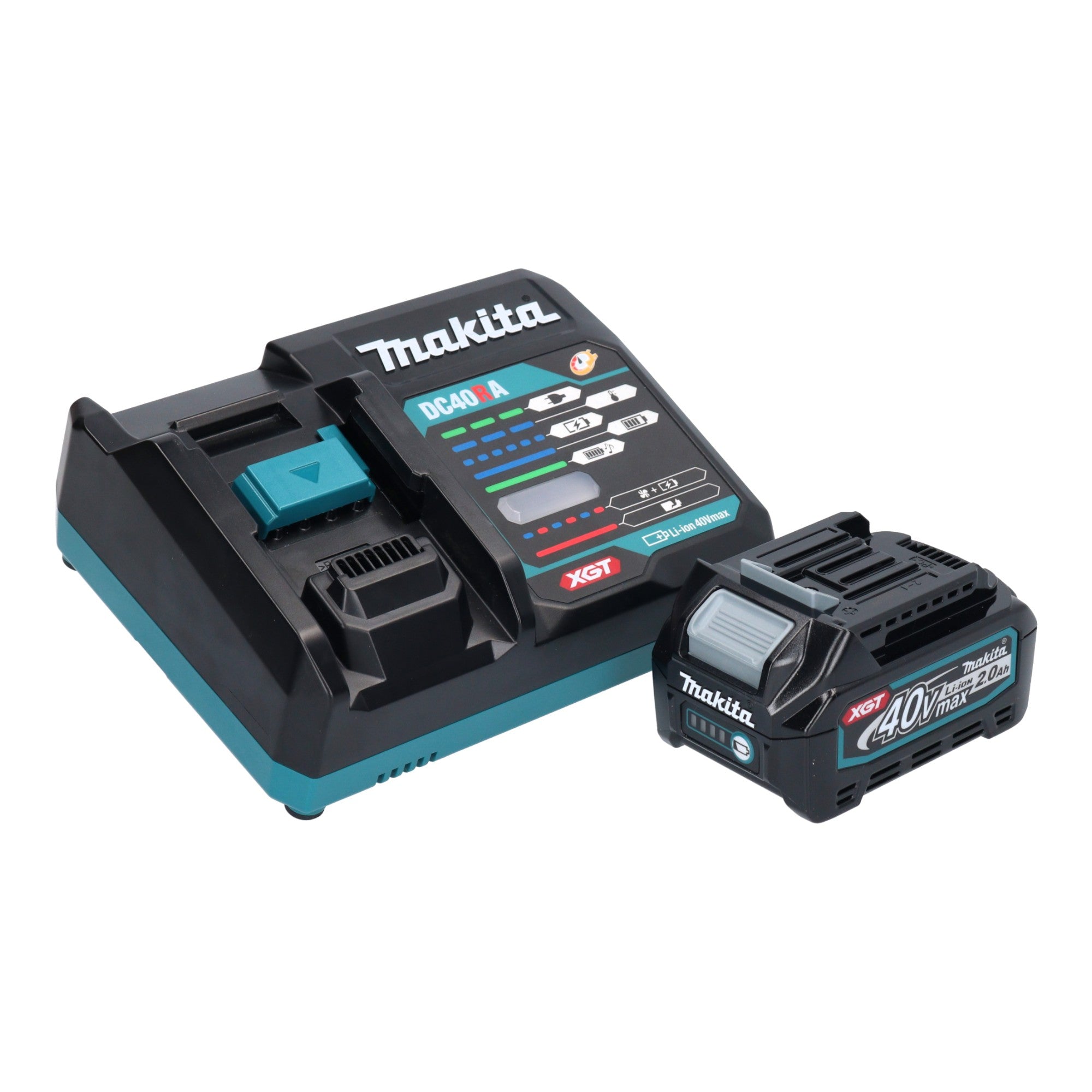 Makita RP 001 GA101 Akku Oberfraese 40 V max 12 mm Brushless 1x Akku 2 0 Ah Ladegeraet 2 - toolbrothers