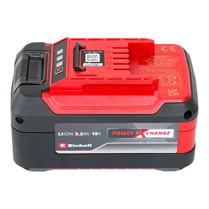Einhell PXC Starter Kit 2x Power X-Change Plus batterie 18 V 5,2 Ah ( 2x 4511437 ) + Power X-Twincharger 3A chargeur double ( 4512069 )