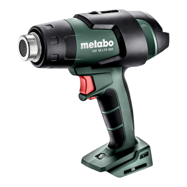 Pistola de aire caliente sin cable Metabo HG 18 LTX 500 18 V 300 / 500 °C + 1x batería LiHD 8,0 Ah + cargador