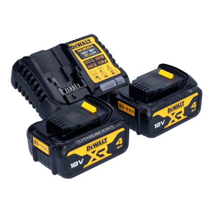 Pistola a cartuccia a batteria DeWalt DCE 581 M2K 18 V 310 ml + 2x batteria ricaricabile 4,0 Ah + caricatore + custodia