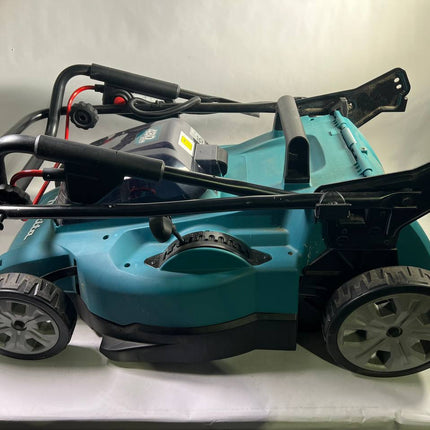 Makita DLM 480 Z Akku Rasenmaeher 36 V 2x 18 V 48 cm 62 l Solo ohne Akku ohne Ladegeraet Gebraucht 1 - toolbrothers