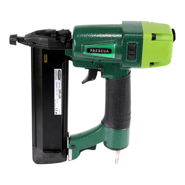 Prebena 2XR-J50 pneumatic nailer 4.0 - 7.0 bar + PROFI-J-BOX brad head nails 12500 pcs. + case