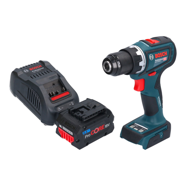 Bosch GSR 18V 90 C Professional Akku Bohrschrauber 18 V 64 Nm Brushless 1x ProCORE Akku 5 5 Ah Ladegeraet 0 - toolbrothers