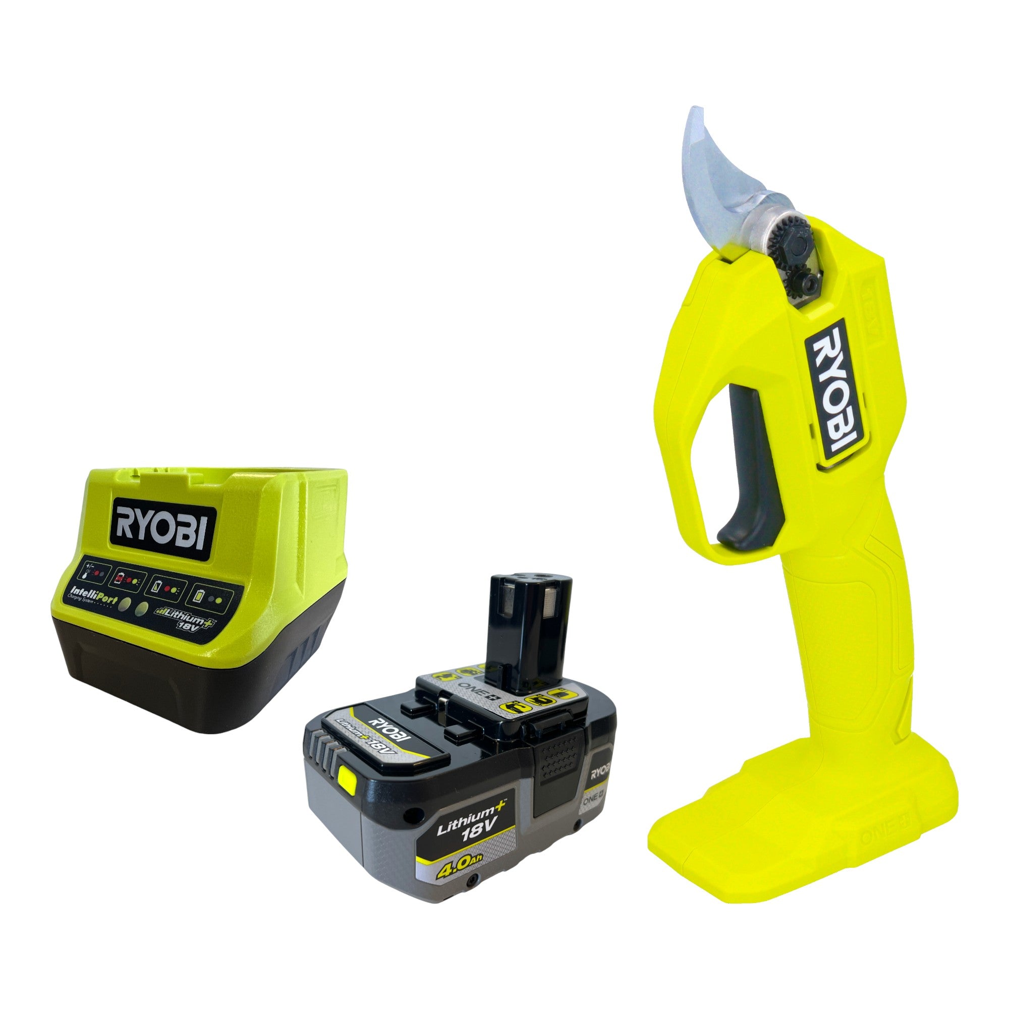 RYOBI RY18SCA Akku Gartenschere 18 V 25 mm 1x Akku 4 0 Ah Ladegeraet 0 - toolbrothers