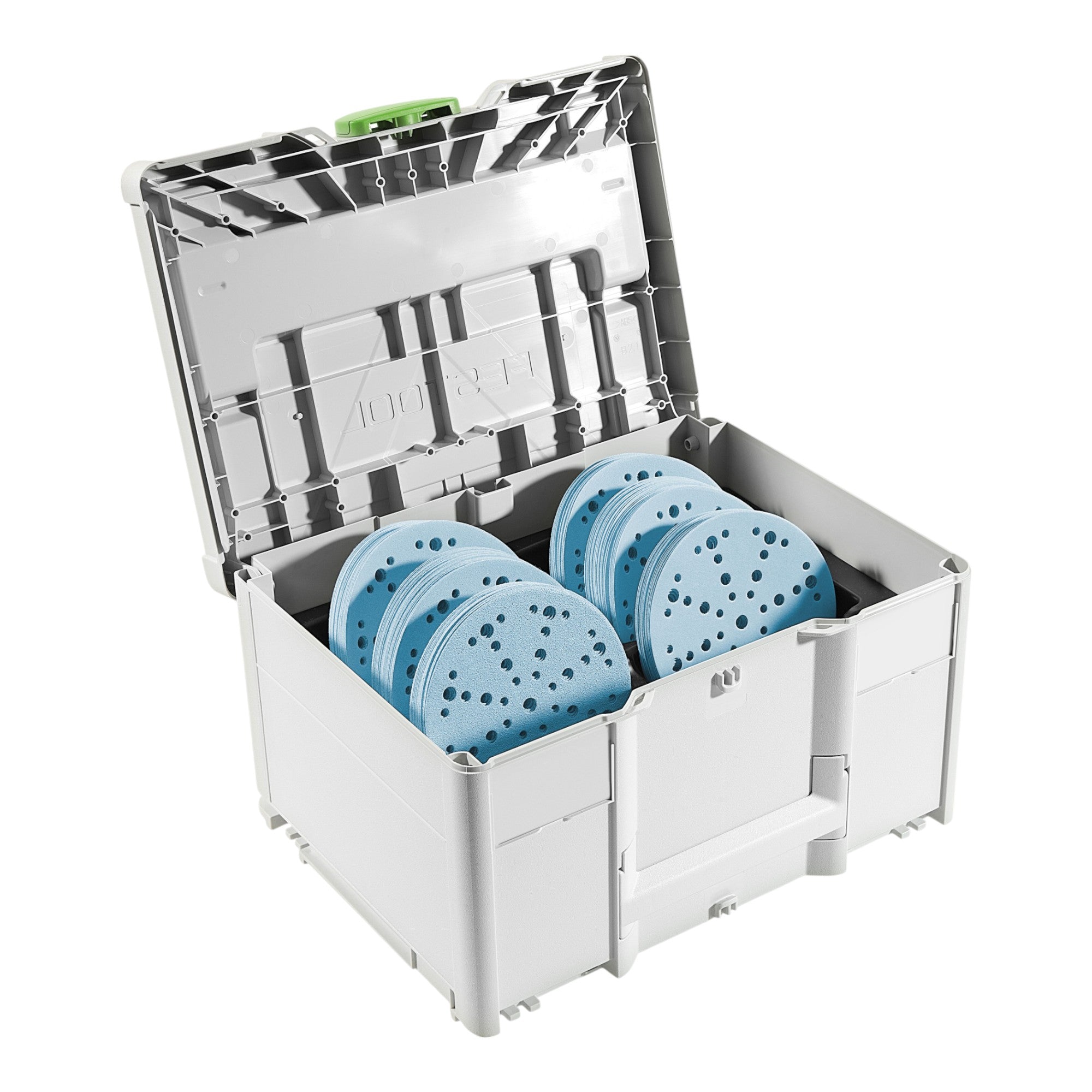 Festool Granat D150 GR SYS Schleifmittel Set P60 P220 120 tlg 578192 Systainer fuer RO 150 ES 150 ETS 150 ETS EC 150 LEX 150 WTS 150 1 - toolbrothers