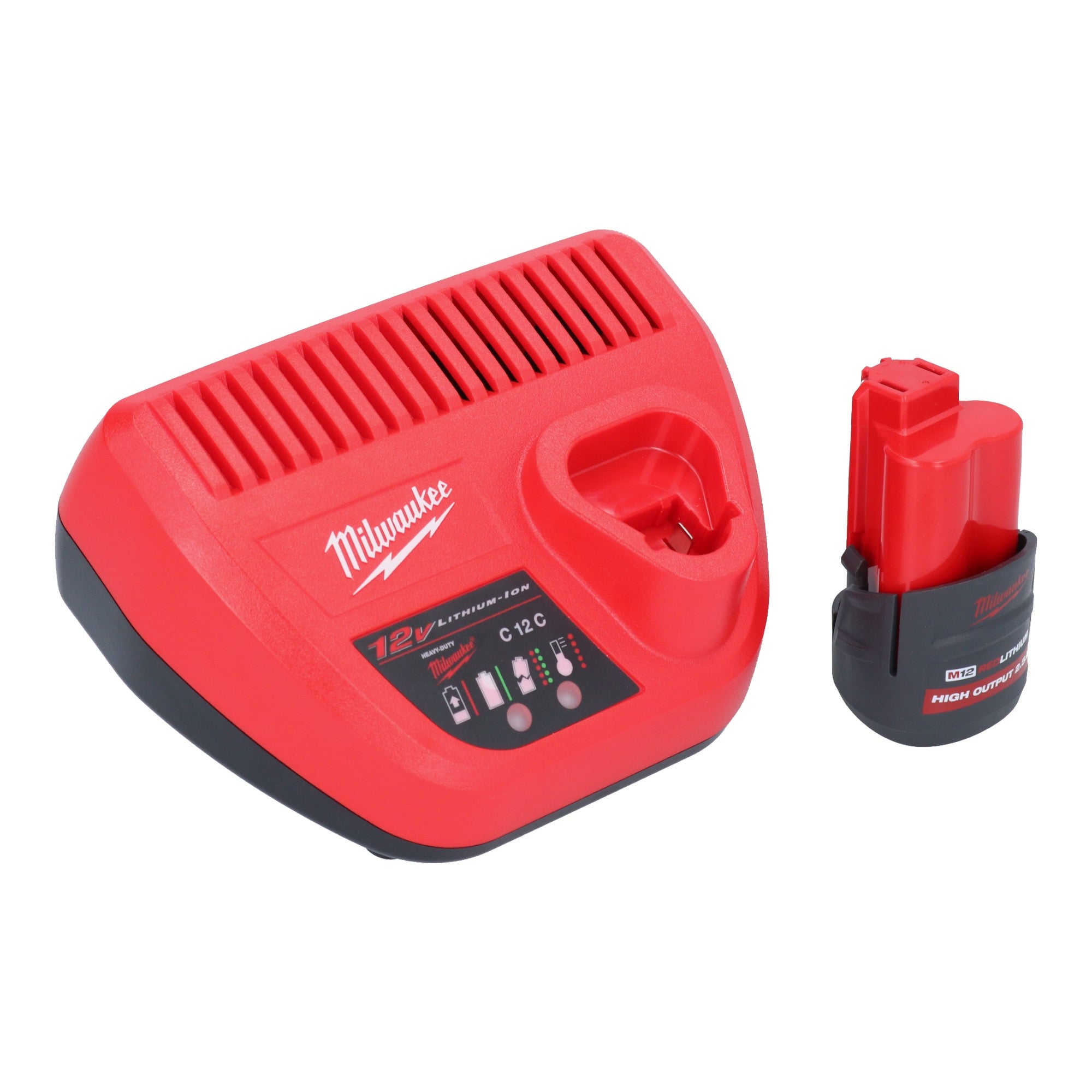 Milwaukee M12 BPRT 251 Akku Blindnietgeraet 12 V 20 32 mm 1x Akku 2 5 Ah Ladegeraet 2 - toolbrothers
