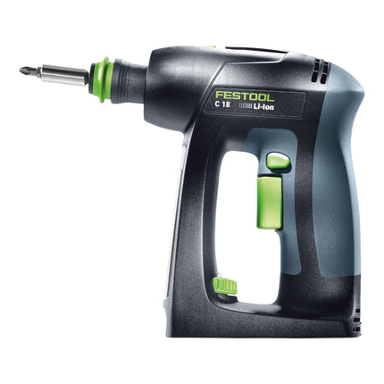 Festool C 18-Basic-4,0 atornillador a batería 18 V 45 Nm sin escobillas ( 577050 ) + 1x batería 4,0 Ah + systainer - sin cargador