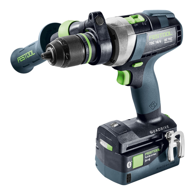 Festool TDC I-Basic-5,0 taladro atornillador a batería 18 V 75 Nm ( 577052 ) Sin escobillas + 1x batería 5,0 Ah + systainer - sin cargador