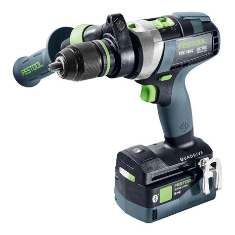 Festool TPC I-Basic-5,0 Perceuse-visseuse à percussion sans fil 18 V 75 Nm ( 577053 ) Brushless + 1x batterie 5,0 Ah + Systainer - sans chargeur