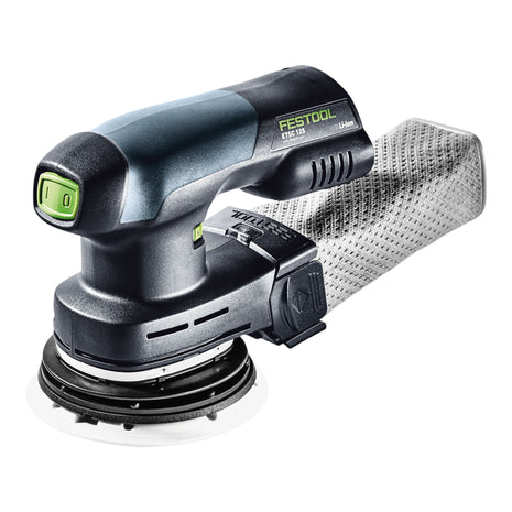 Levigatrice rotorbitale a batteria Festool ETSC 125-Basic-ERGO 18 V 125 mm brushless ( 577030 ) + 1x batteria ricaricabile 3,0 Ah + systainer - senza caricabatterie