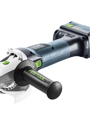 Festool AGC EB-Basic-5,0 Meuleuse d'angle sans fil 18 V 125 mm Brushless ( 577031 ) + 1x batterie 5,0 Ah + Systainer - sans chargeur